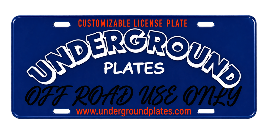 Custom License Plate
